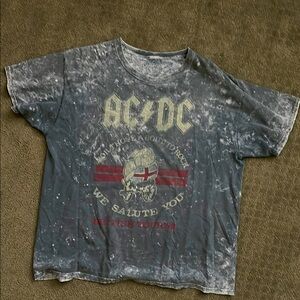 AC/DC Graphic T-Shirt - Gray